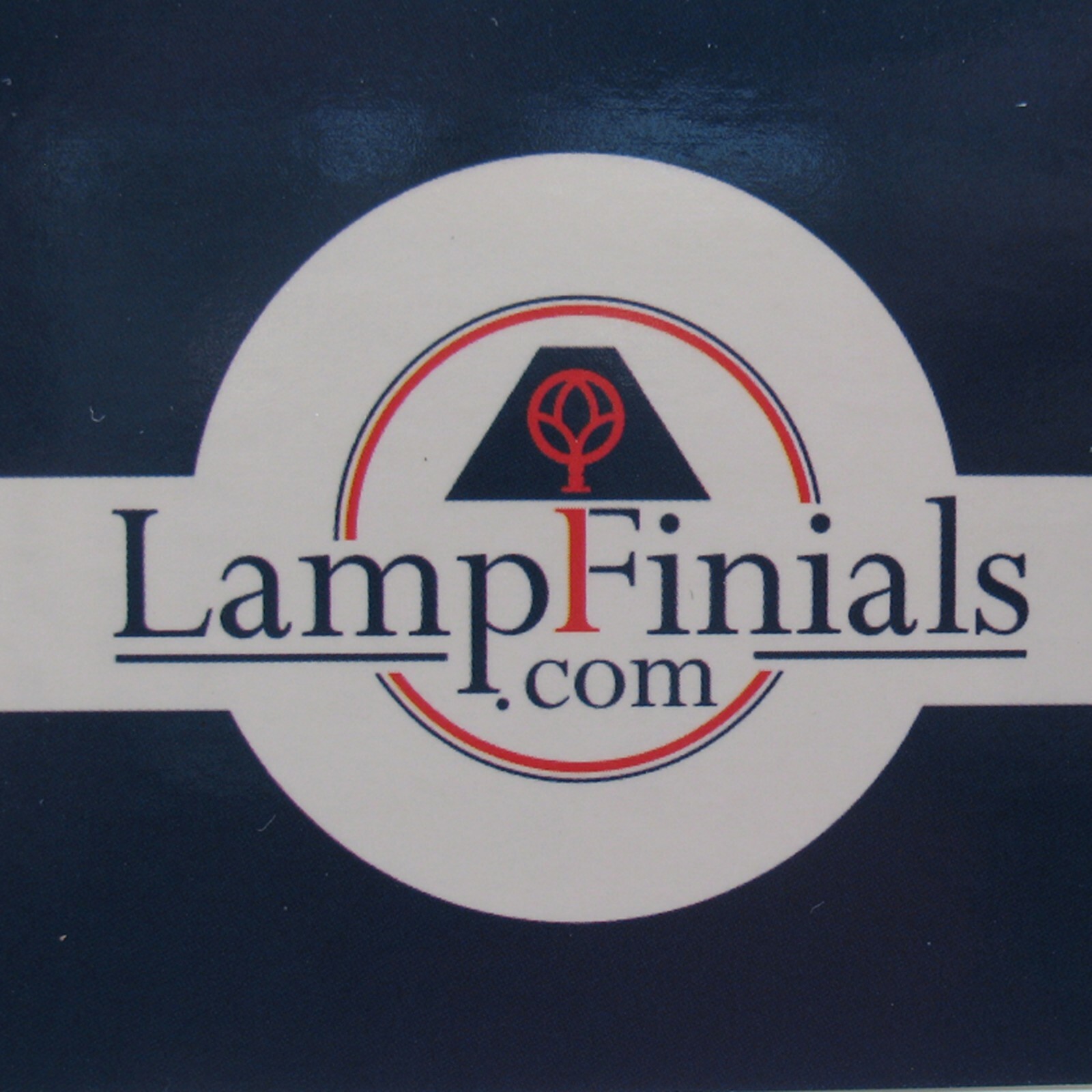 Lamp Finial Red Bird Cardinal Brass Hardware 46BD