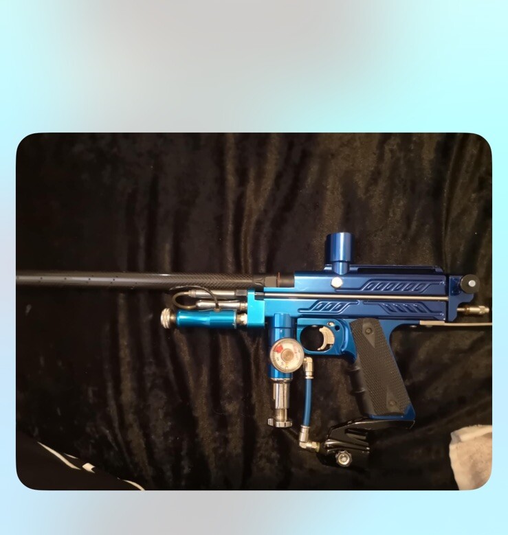 used paintball Gun Custom Setup