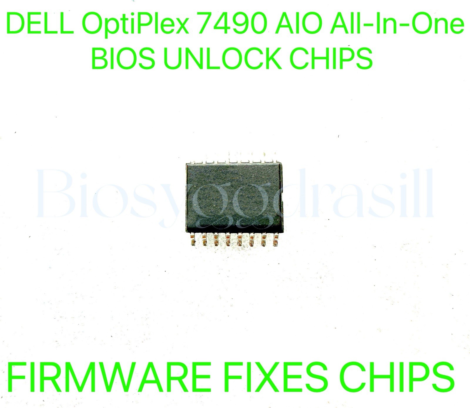DELL OptiPlex 7490 AIO All-In-One AIO, ADMIN NO PASSWORD FIRMWARE BIOS CHIP