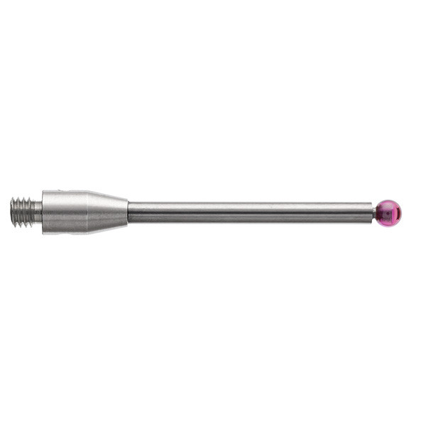 A-5003-0055 CMM Touch Probe M3 Thread Probe Stylus 2.5mm Ruby Tips 30mm Long