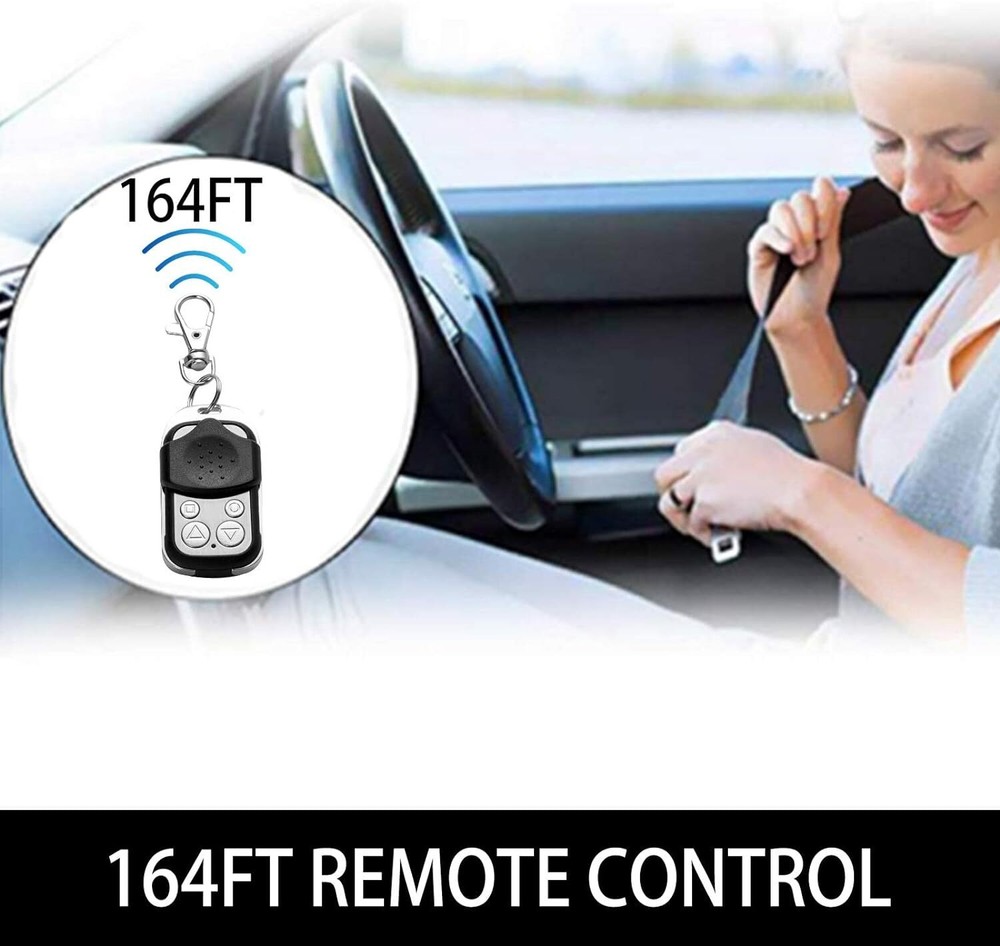 2x 433MHZ Wireless Remote Control Automatic Sliding Gate Opener Electric Roll