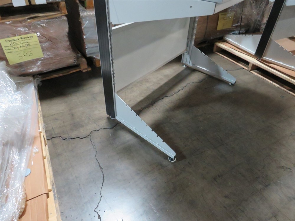 6ft Industrial Workbench w/ Shelf – Adjustable Packing / Assembly Table