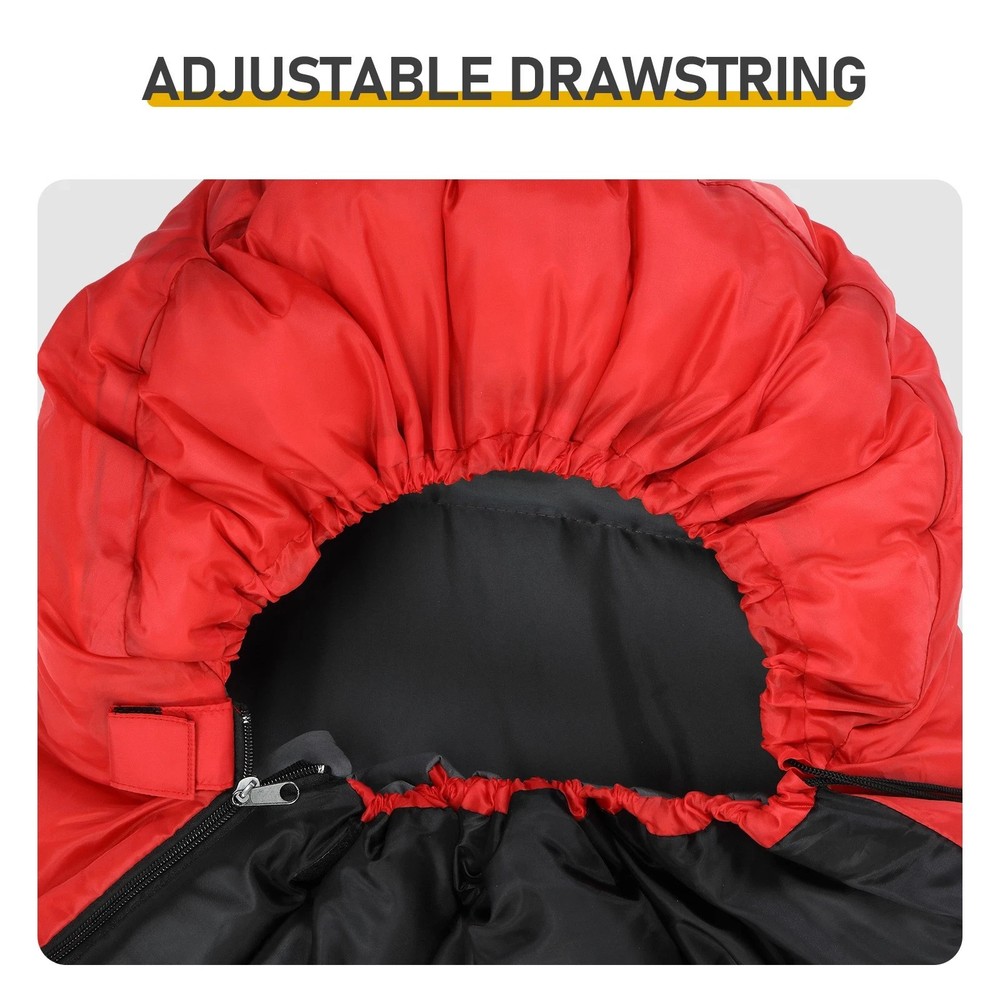 Lightweight Sleeping Bag for Backpacking, Hiking, Waterproof Compact Envelope