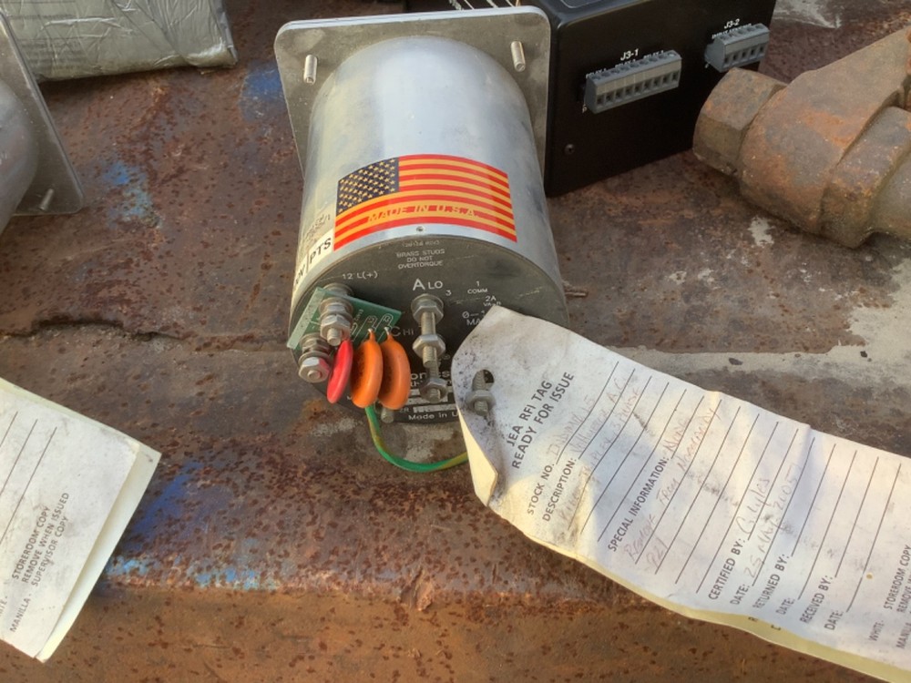 Bitronics Digital Power Meter amperes surplus part untested used