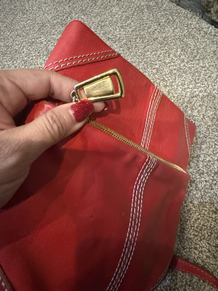BRIGHTON Red TRENDORO Cross Body