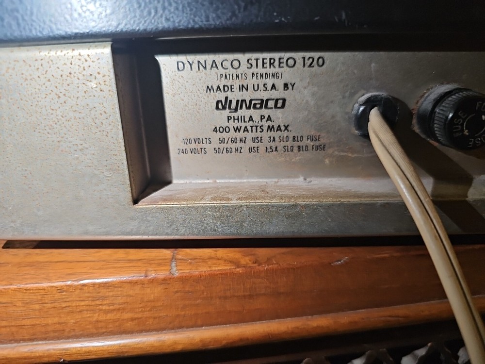 Dynaco Amplifier/Dynaco Preamplifier