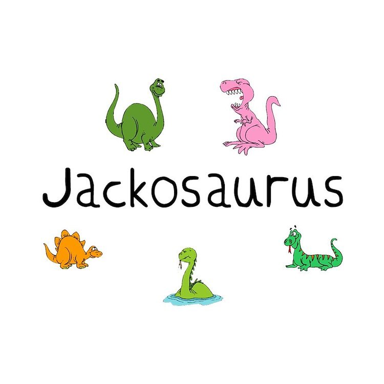 CafePress Jackosaurus 10" Wall Clock (194527810)