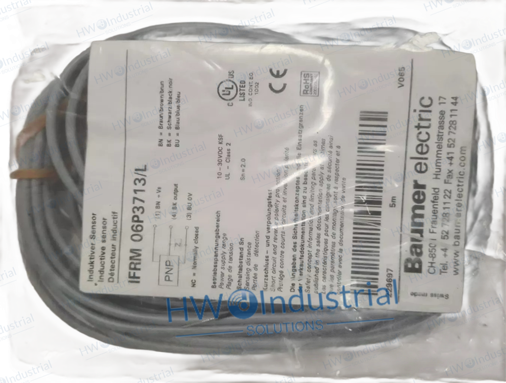 1/piece IFRM 06P3713/L Baumer Inductive Proximity Switch Sensor NEW
