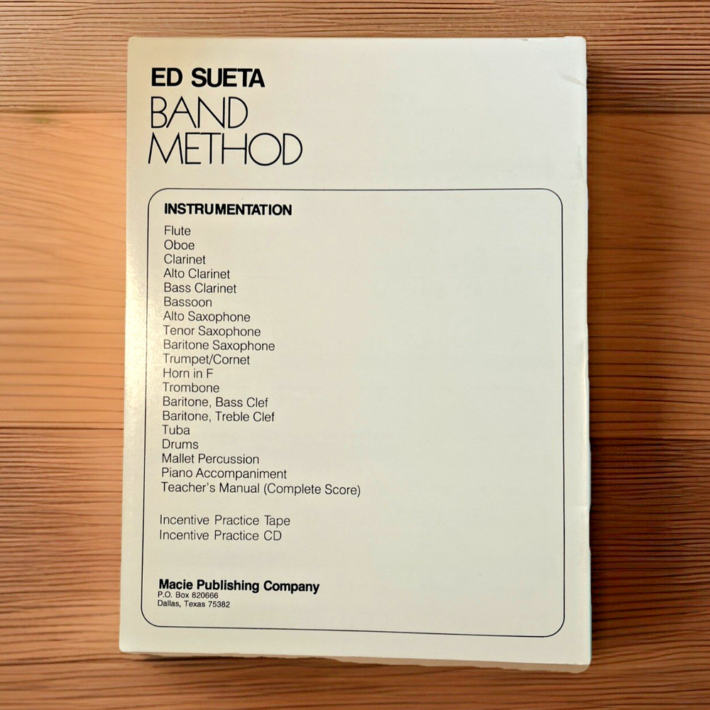 Band Method ~ Ed Sueta ~ Flute ~ Book Two
