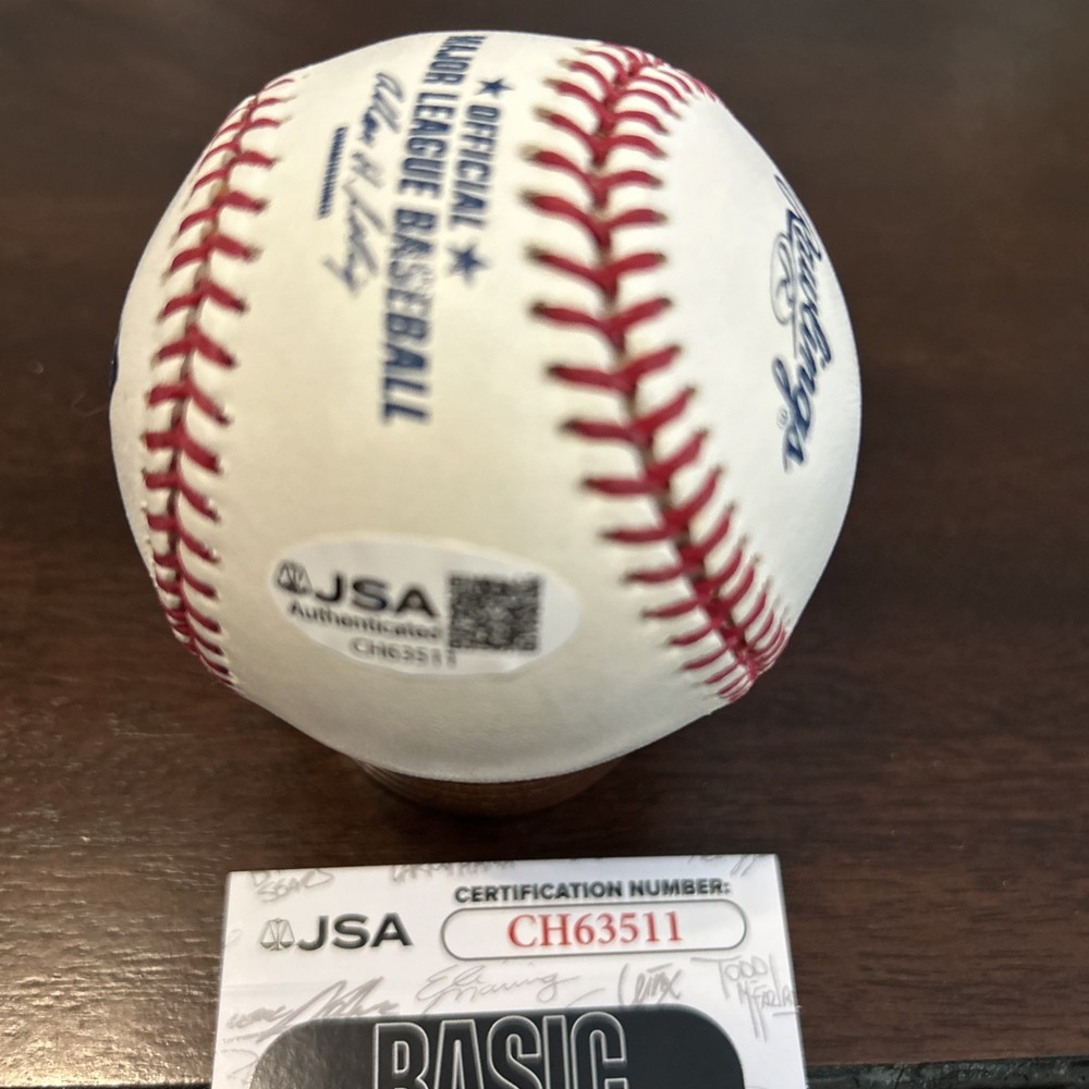 JEFF Supan Signed ROMLB Baseball. JSA New Baseball