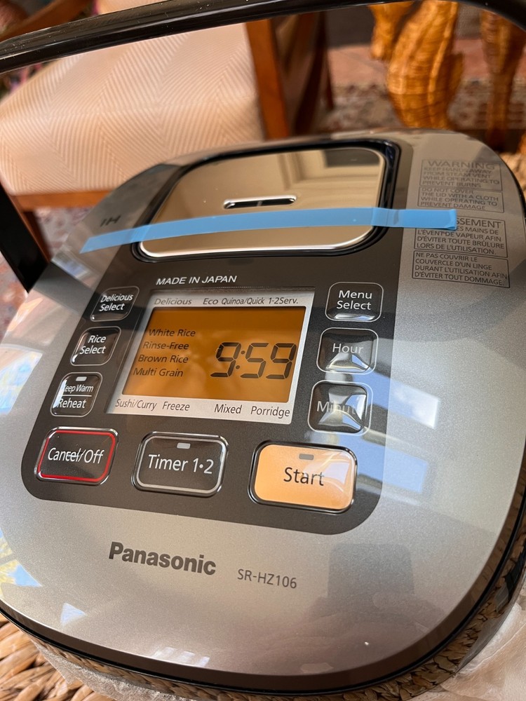 NEW panasonic sr-hz106 + 1 extra copper bowl