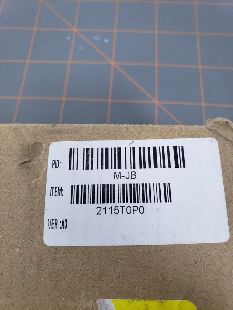 White Universal Junction Box Mount for IPC323X Series Fixed Dome
