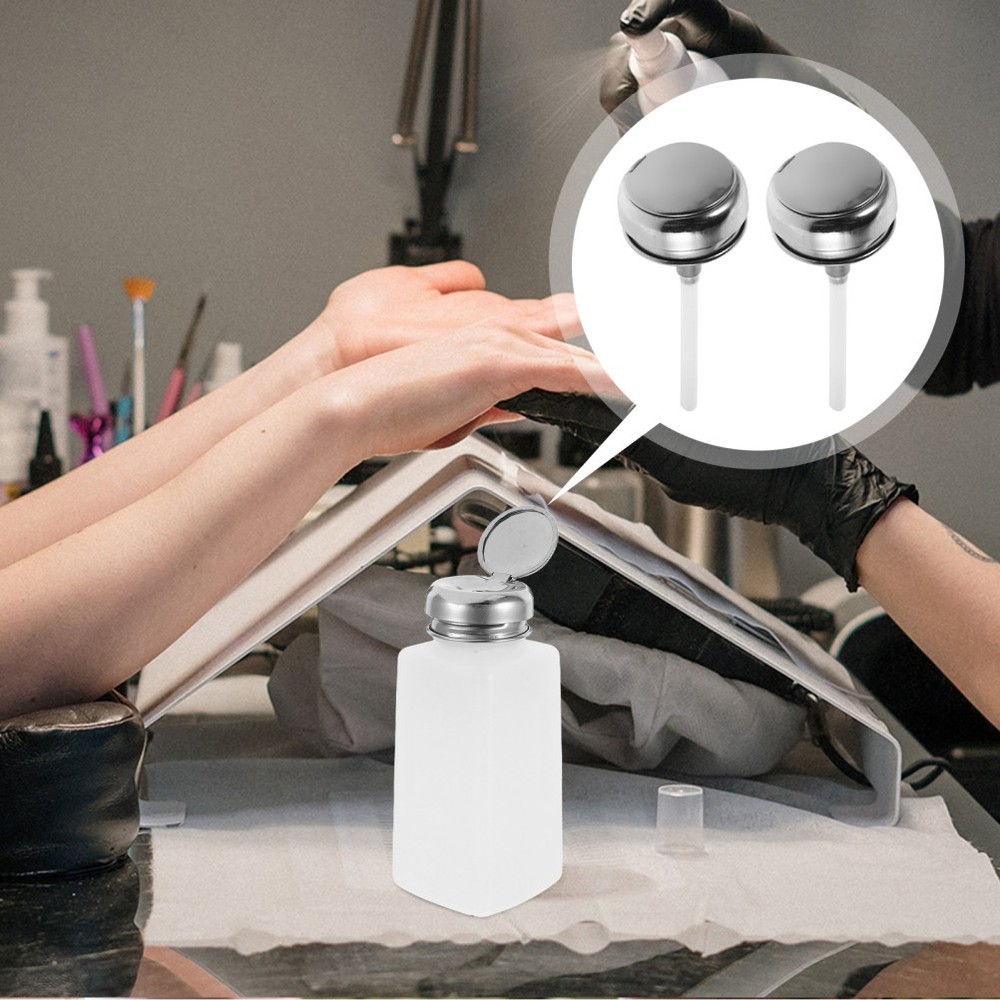 5 Pcs Dispenser Pump Bottle Caps Replacement Alcohol Push down Lid