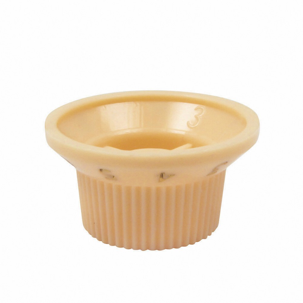 12PCS Yellow 8T4V Tone Volume Knobs Speed Control Knob Button for ST Guitar