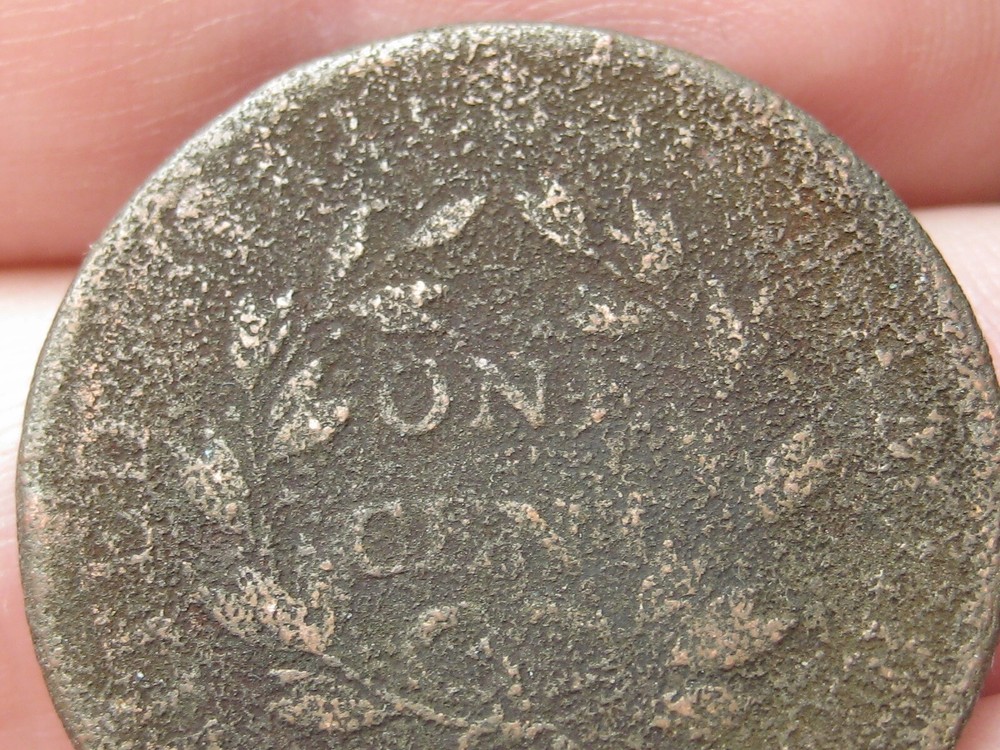 1800-1807 Draped Bust Large Cent Penny- Stemless