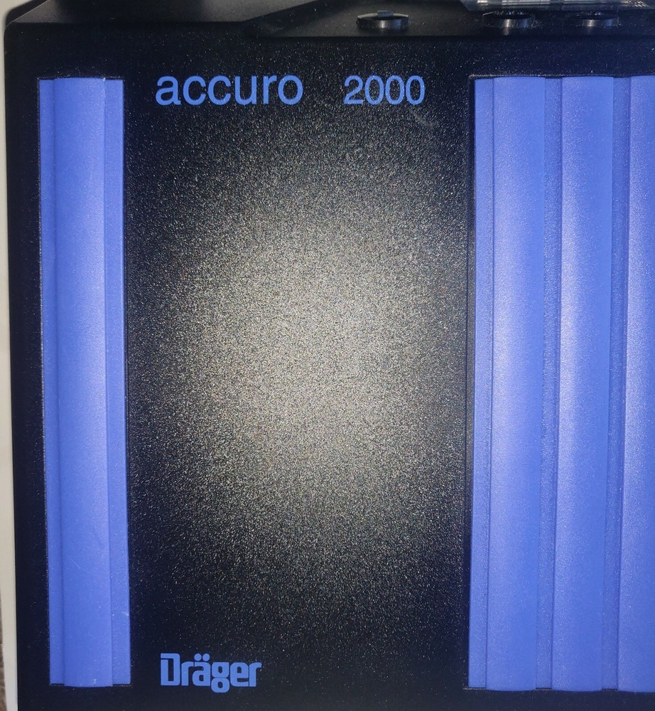 Drager Accuro 2000 Pump Gas Analyzer type 6400200, New (OPEN BOX).