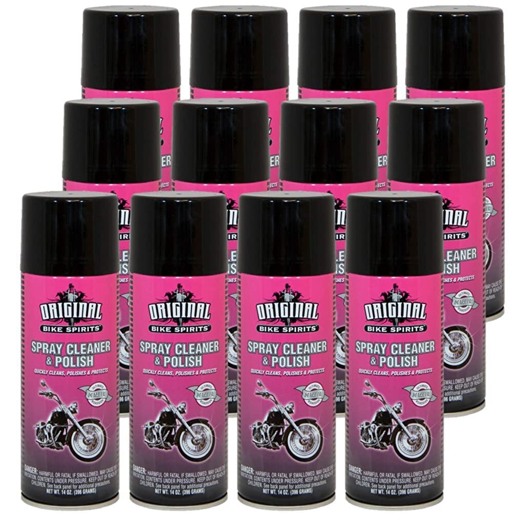 Original Bike Spirits Cleaner and Polish - 14 oz (Case of 12) - 1039615