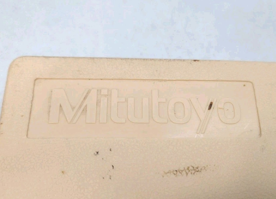 Very Nice 0-1" Mitutoyo Spherical Face Digital Micrometer Super Clean!