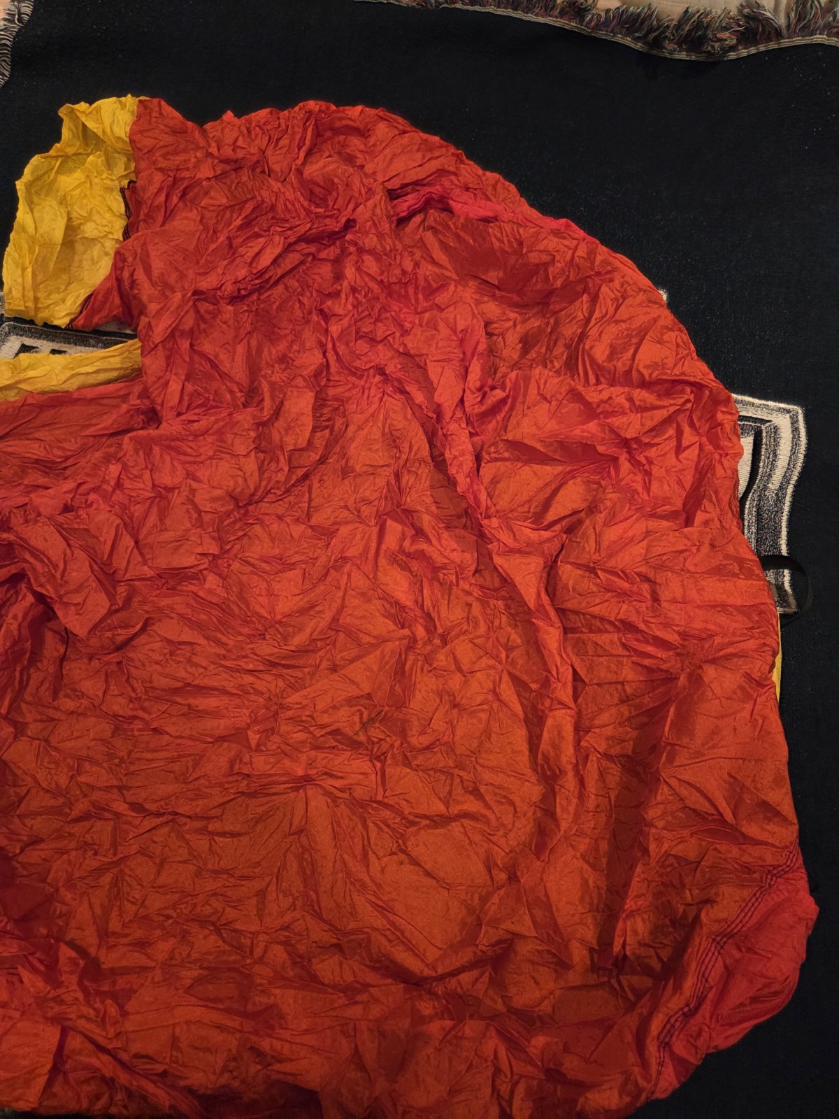 Eno Double Nest Hammock With Atlas Strap Suspension System Red/yellow