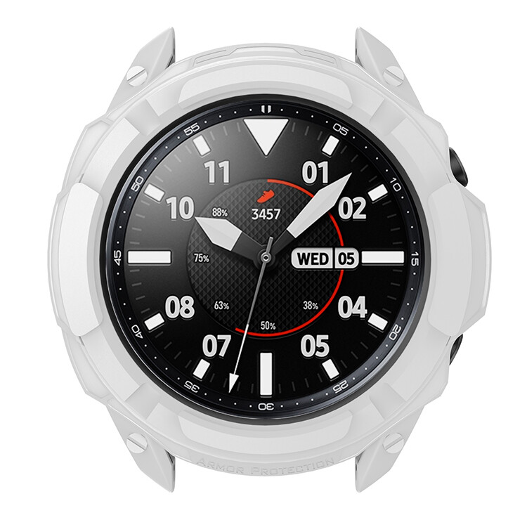 For Samsung Galaxy Watch3 Armor Protective Case Scale Ring Protective Cover