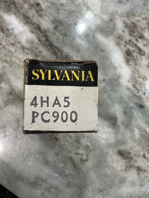 Sylvania Electronic Tube 4HA5/PC900 NOS