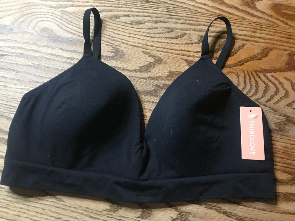 THIRDLOVE  Bra Womens XL Black Bra NWT