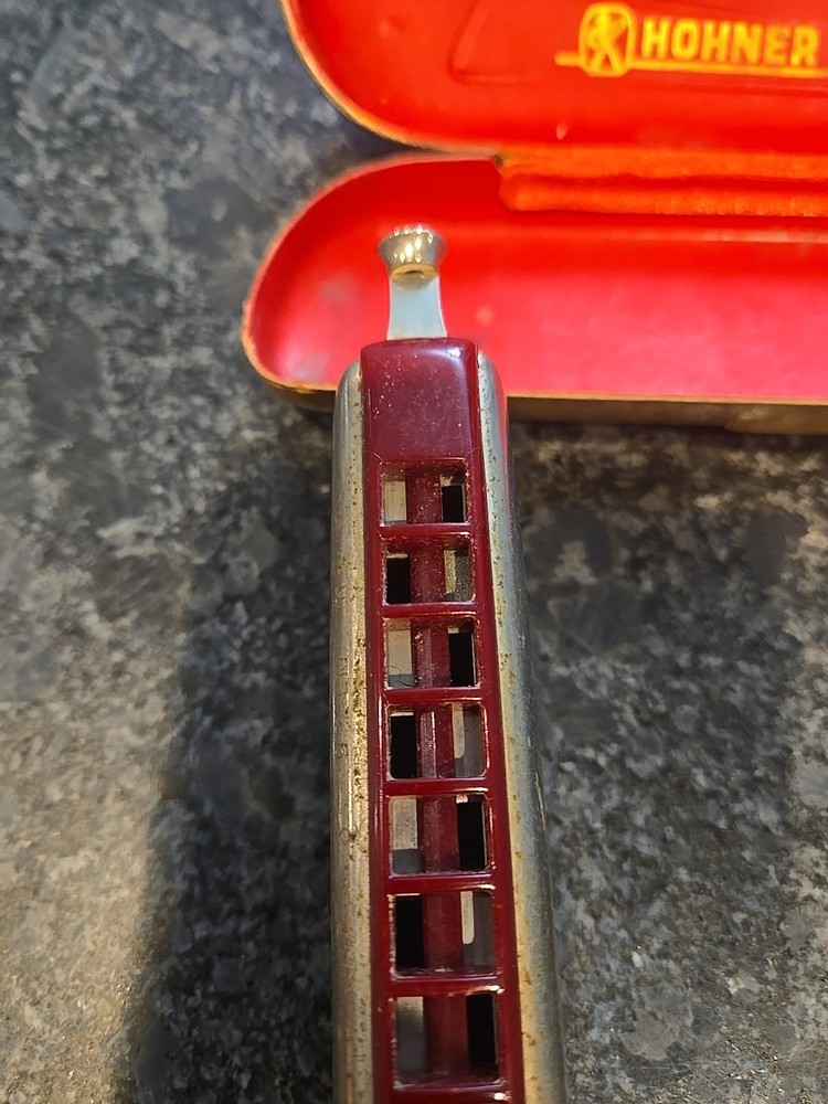 VINTAGE HOHNER CHROMETTA 12 CHROMATIC HARMONICA
