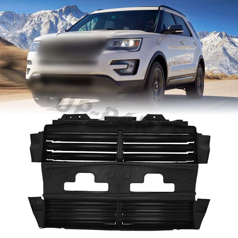 For 2013-2019 Ford Explorer Radiator Active Grille Shutter With Motor Assembly