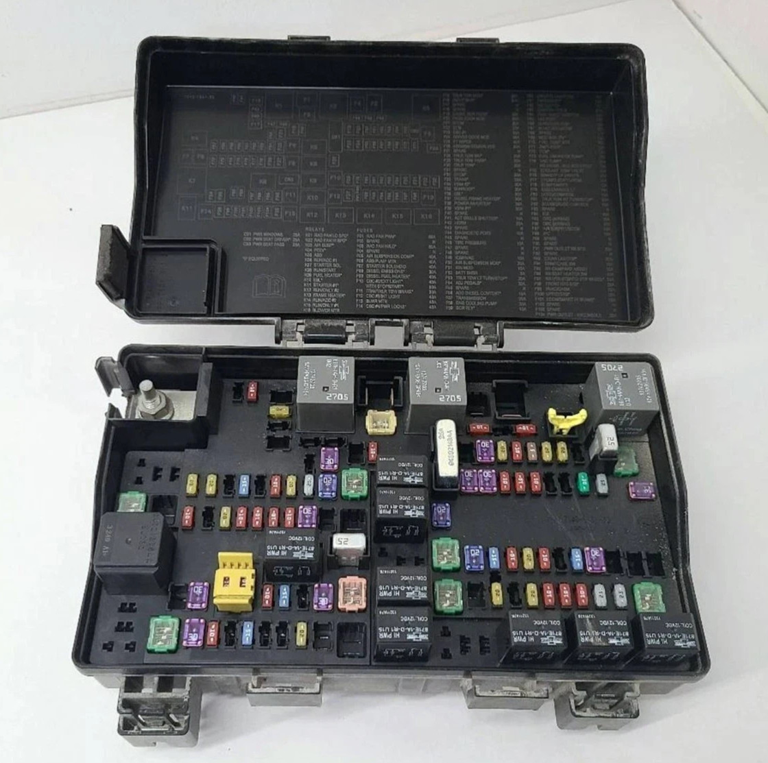 2013-2014 Dodge Ram 1500 Pickup Engine Fuse Box Power Distribution Box OEM