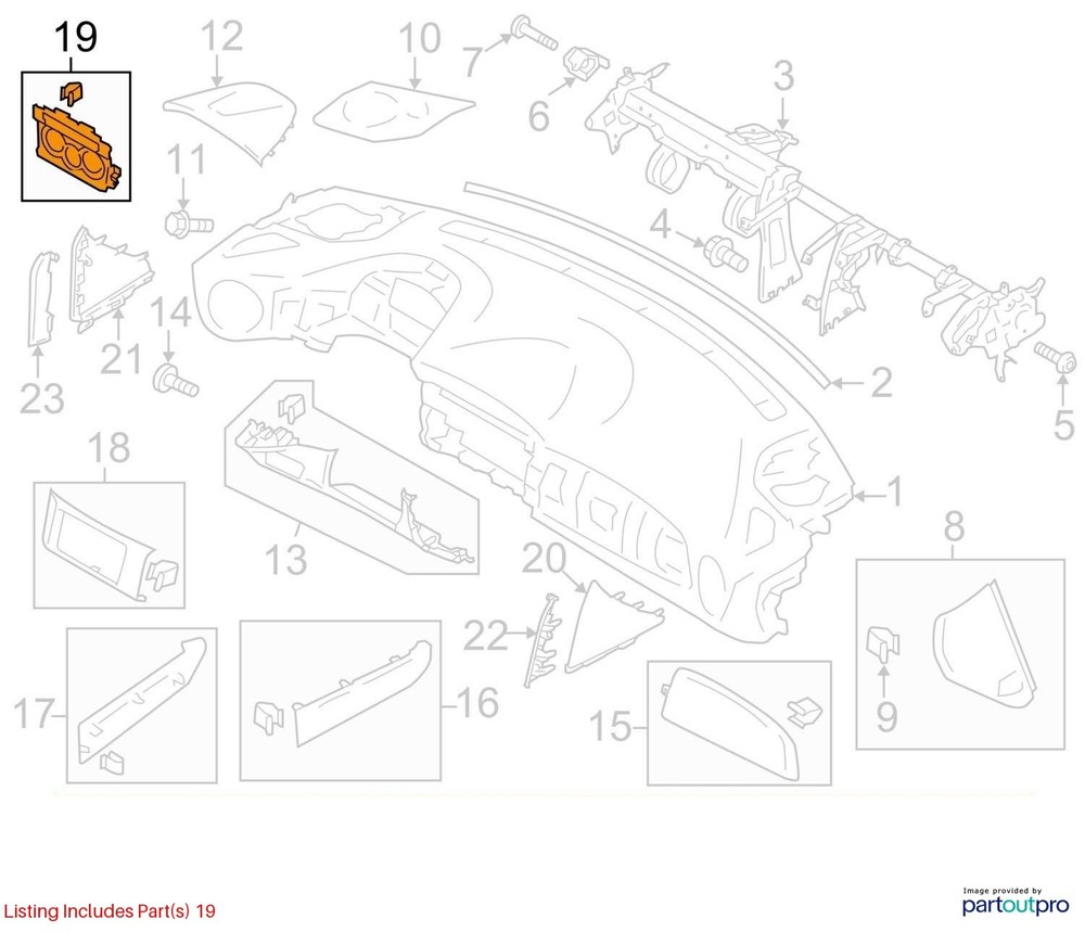 SUBARU BRZ: Automatic Heater A/C Control Panel 2013 2014 2015