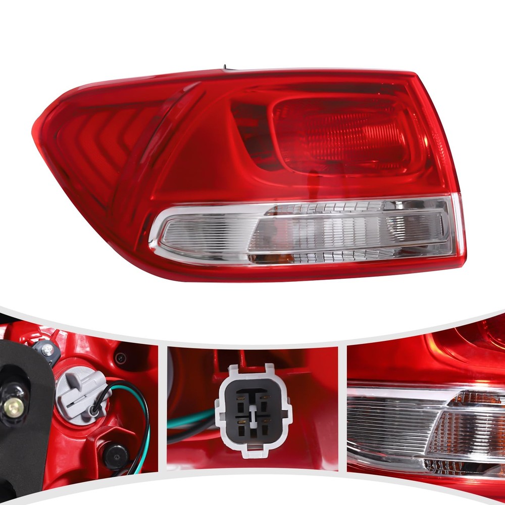 Halogen Taillight Assembly Fit for Sorento 2016-2018 Left Driver Side