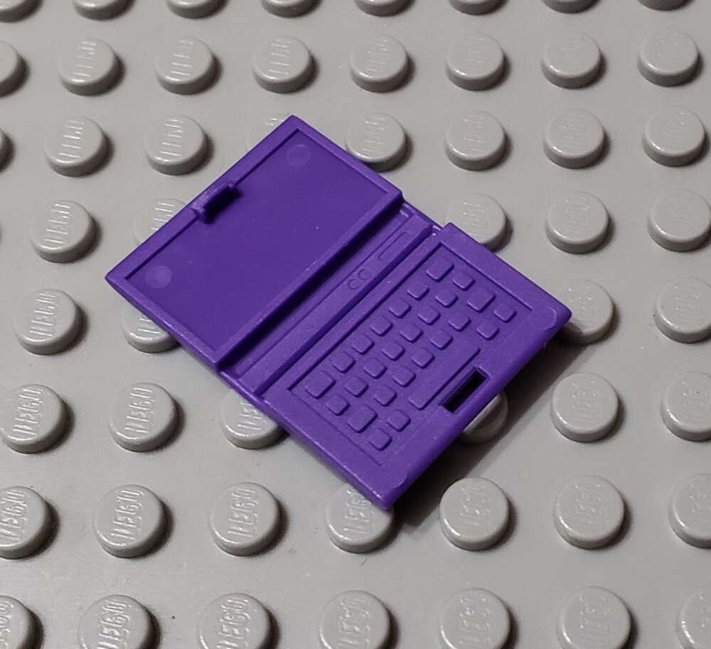 LEGO Dark Purple Minifigure Laptop Computer Accessory