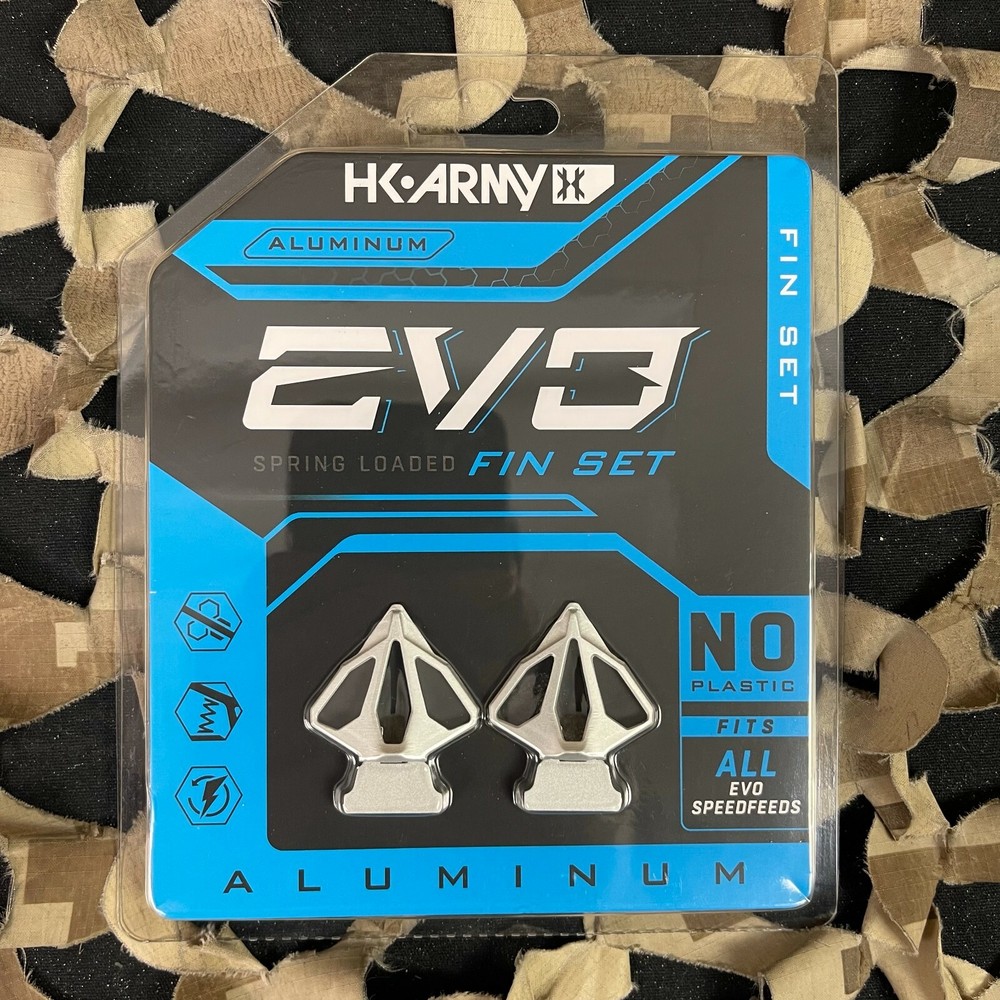 NEW HK Army EVO Replacement Fin Set - Silver (2 Pack)