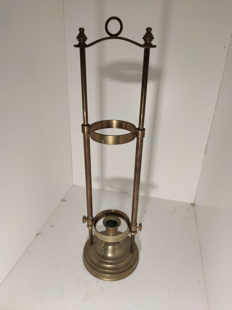 Vintage Solid Brass Candle Holder C2