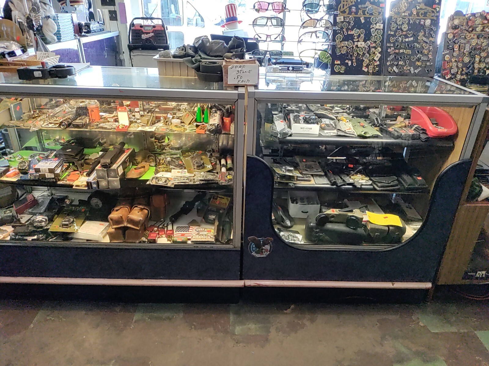 MILITARY Revision Sawfly CASE (2) WITH TINTED LENSES NO OTHER PARTS