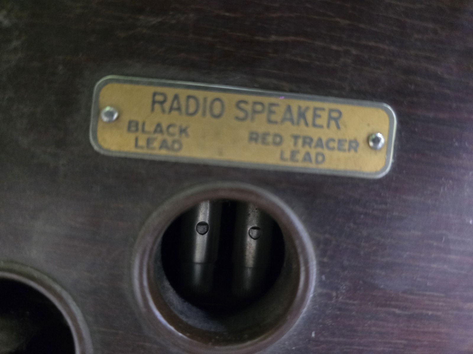 Vintage 1920's Atwater Kent Speaker and Radio