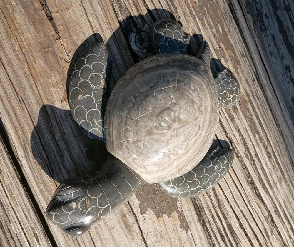 Marble Turtle Sculpture Ecuador Artists