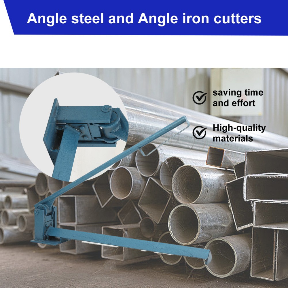 Angle Steel Angle Iron Shelf Right Angle Profile Scissors Cutting Machine NEW