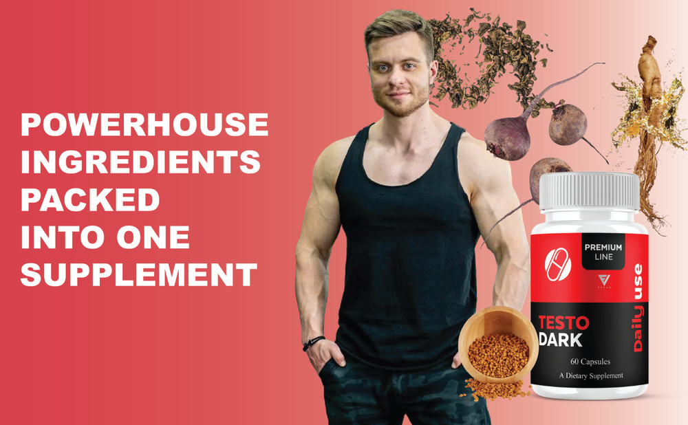 Testo Dark Capsules, Testo Dark Maximum Performance (60 Capsules)