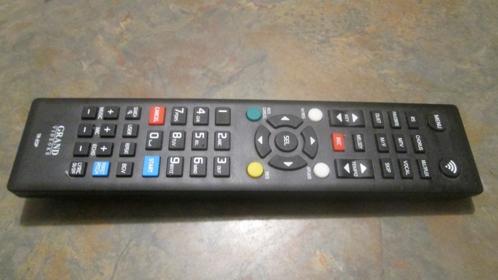 Grand Videoke TR-20MP Remote control (Black)