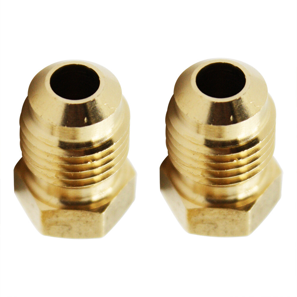 Thrifco 5/16 Inch Brass Flare Plug 2/Pack - 4401301