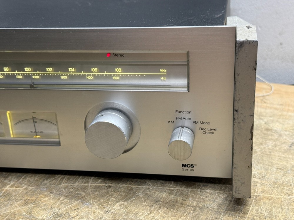 MCS 3710 Modular Component Systems Vintage Stereo AM/FM Tuner