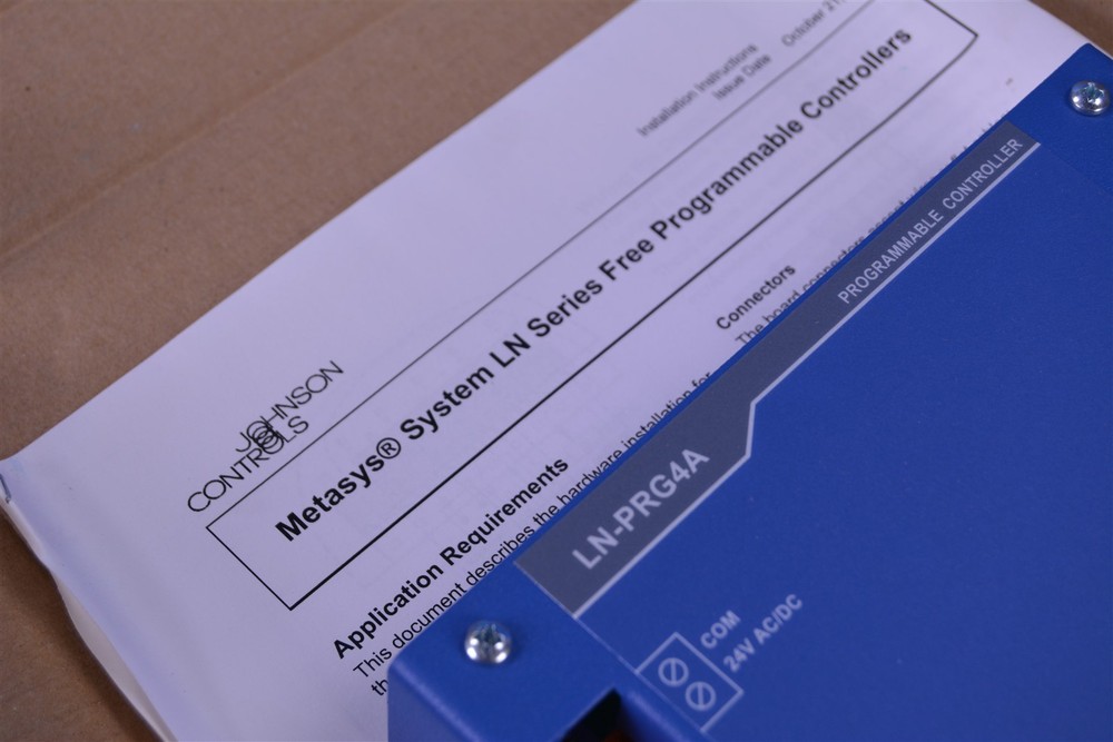 Johnson Controls Metasys LonTalk LN Series Programmable Controller LN-PRG4A-0