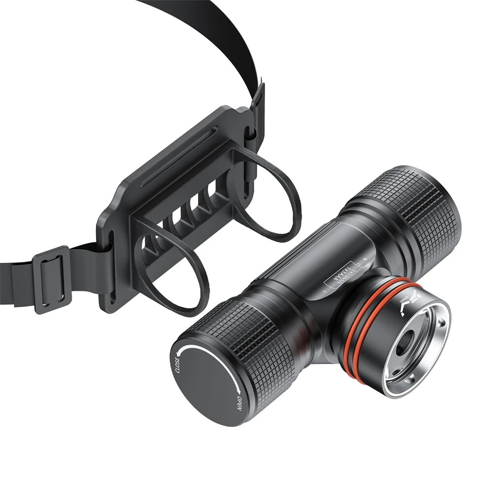 LED Diving Headlamp Scuba Dive Head Flashlight Underwater Diving Headlight