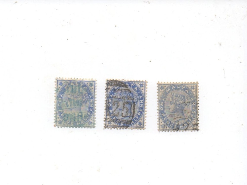 Malta used Scott 11 11a 11b
