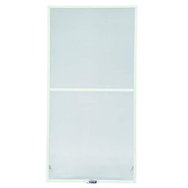 White Insect Screen Double-Hung White Full Insect Screen (12 Total)