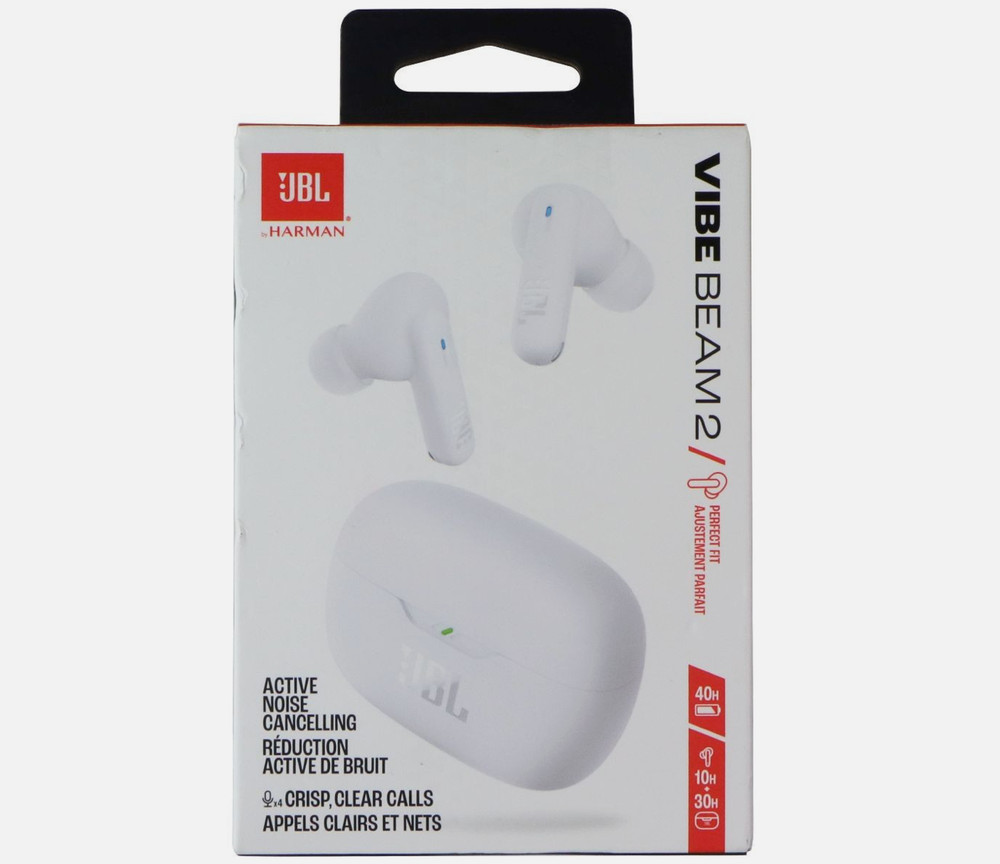 JBL Vibe Beam 2 True Wireless Earbuds ANC Bluetooth NEW