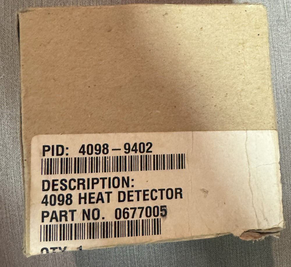 Simplex 4098-9402 0677005 Heat Detector