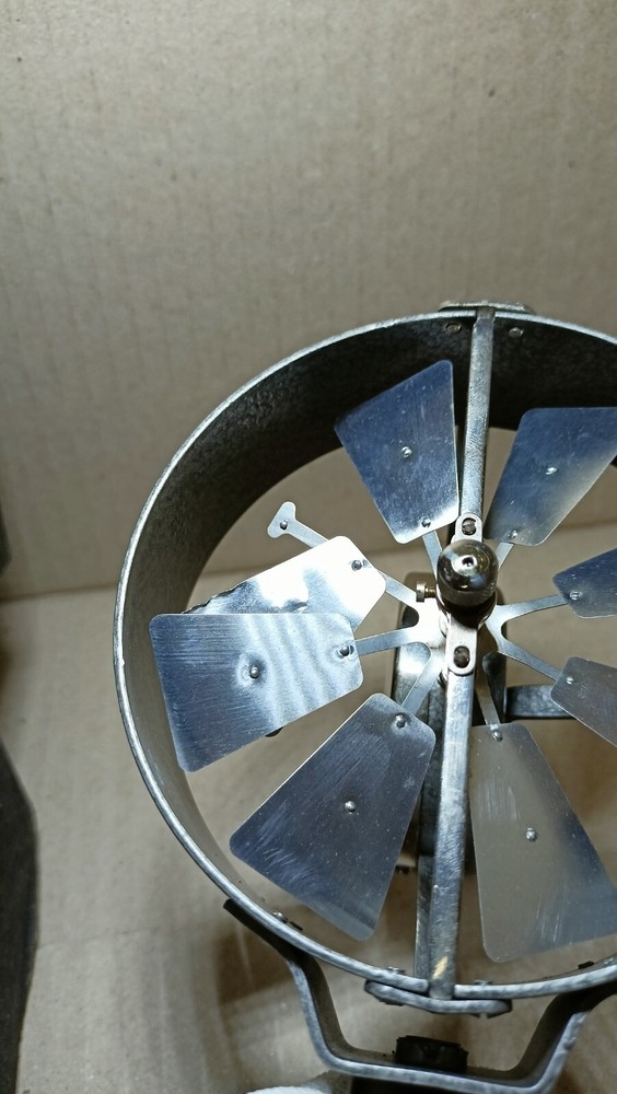 Vintage Mechanical Anemometer Soviet Wind Indicator USSR 1965s DESCRIPTION!