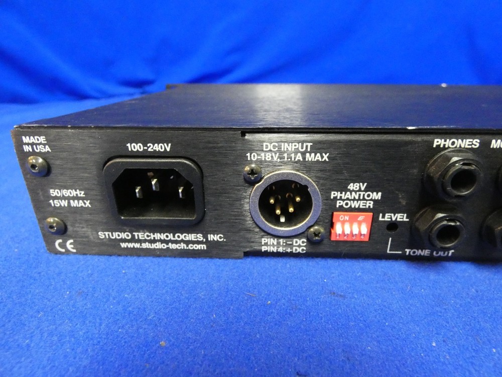 Studio Technologies Model 742A Audio Mixer (works-read ad)